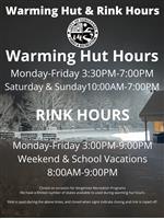 Warming Hut Hours
